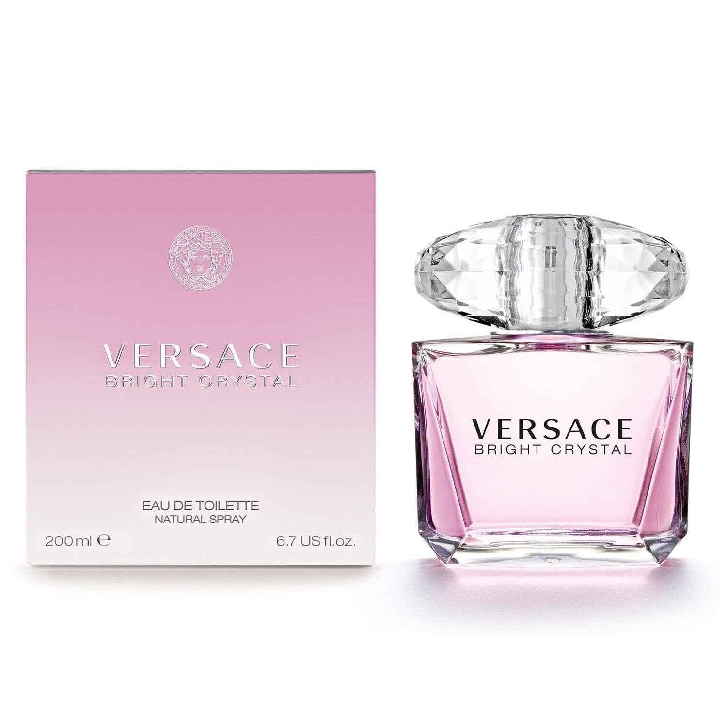 Versace Bright Crystal Eau De Toilette 200Ml Vaporizador