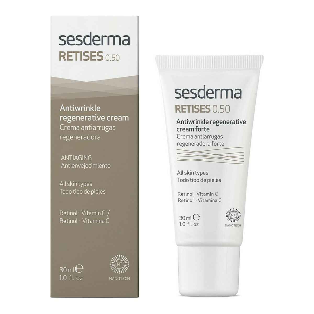 Creme Antirrugas Regenerador Sesderma Retises 30 ml