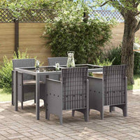 vidaXL Cadeira de Jardim 2 pcs Antracite 53 x 49 x 85 cm Polipropileno
