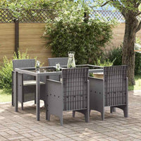 vidaXL Cadeira de Jardim 2 pcs Antracite 53 x 49 x 85 cm Polipropileno