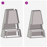 vidaXL Fire Pit Castanho 60 x 35 x 100 cm