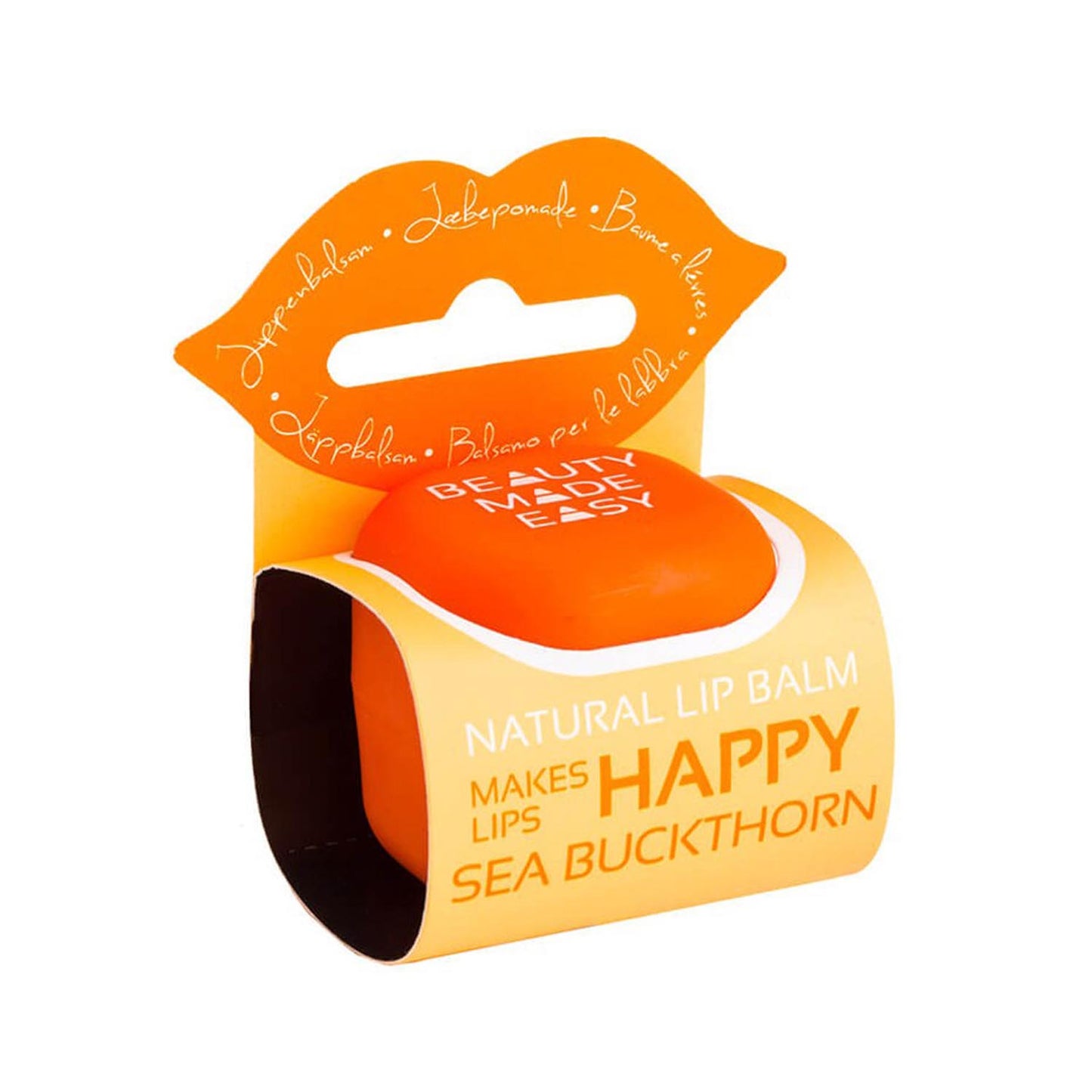 Beauty Made Easy Natural Balsamo Labial Sea Buckthorn 7Gr