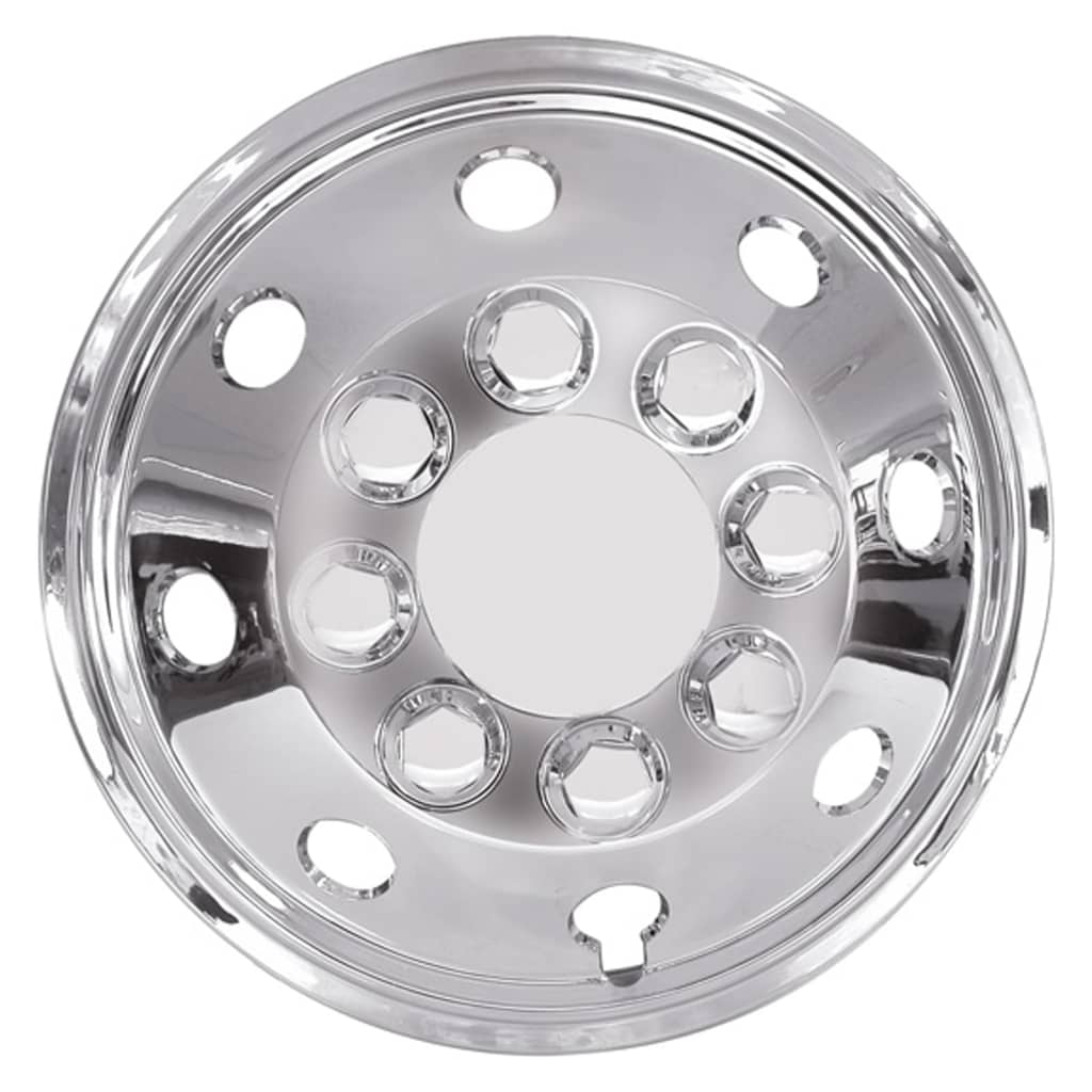 Carpoint Conjunto de tampões de roda esférico 41 cm cromado