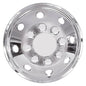 Carpoint Conjunto de tampões de roda esférico 41 cm cromado