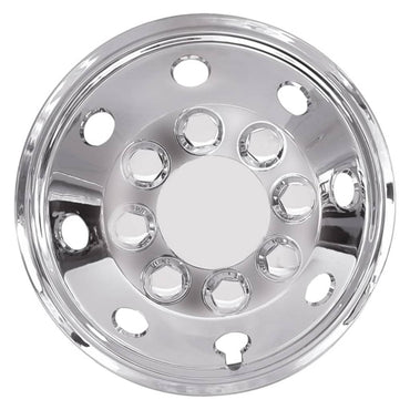 Carpoint Conjunto de tampões de roda esférico 41 cm cromado