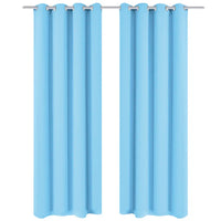 Cortinas blackout com ilhós de metal 270x245 cm