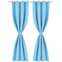 Cortinas blackout com ilhós de metal 270x245 cm