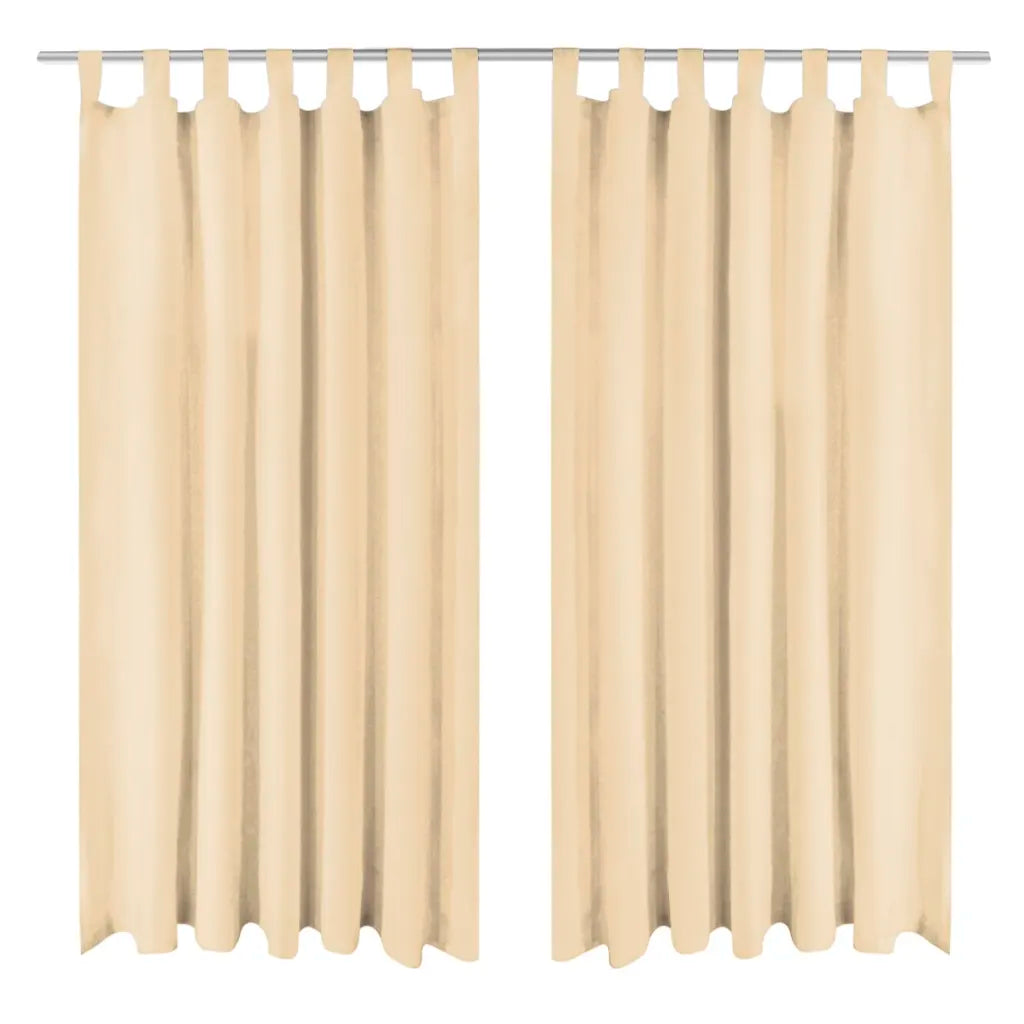 Cortinas de cetim com presilhas 2 pcs 140x245 cm