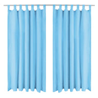 Cortinas de cetim com presilhas 2 pcs 140x175 cm