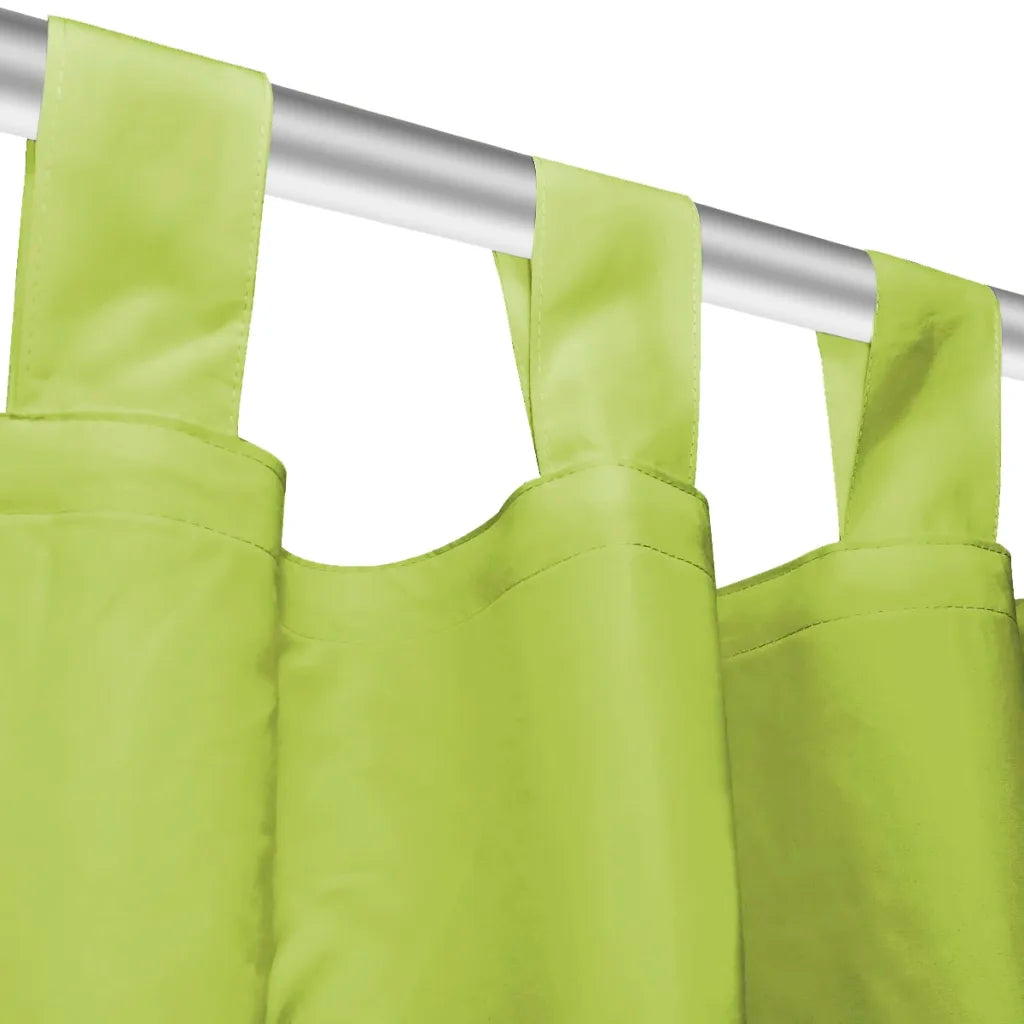 Cortinas de cetim com presilhas 2 pcs 140x225 cm
