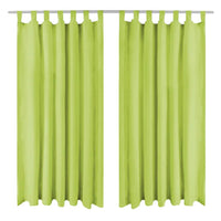 Cortinas de cetim com presilhas 2 pcs 140x245 cm