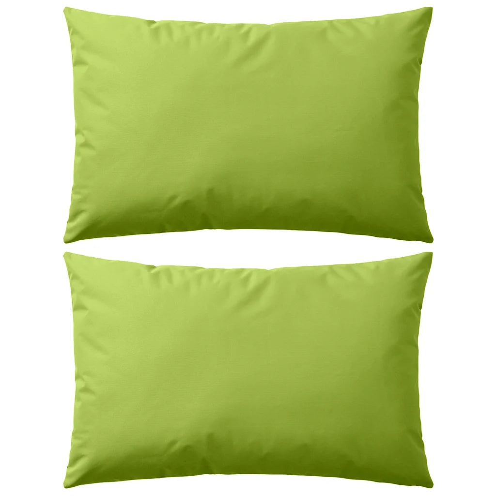 Almofadas para exterior 2 pcs 60x40 cm  maçã