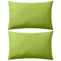 Almofadas para exterior 2 pcs 60x40 cm  maçã