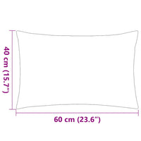 Almofadas para exterior 2 pcs 60x40 cm  maçã