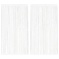 Cortinas de fios 2 pcs 100x250 cm