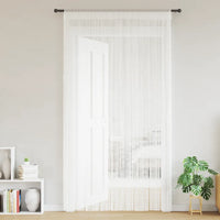 Cortinas de fios 2 pcs 100x250 cm