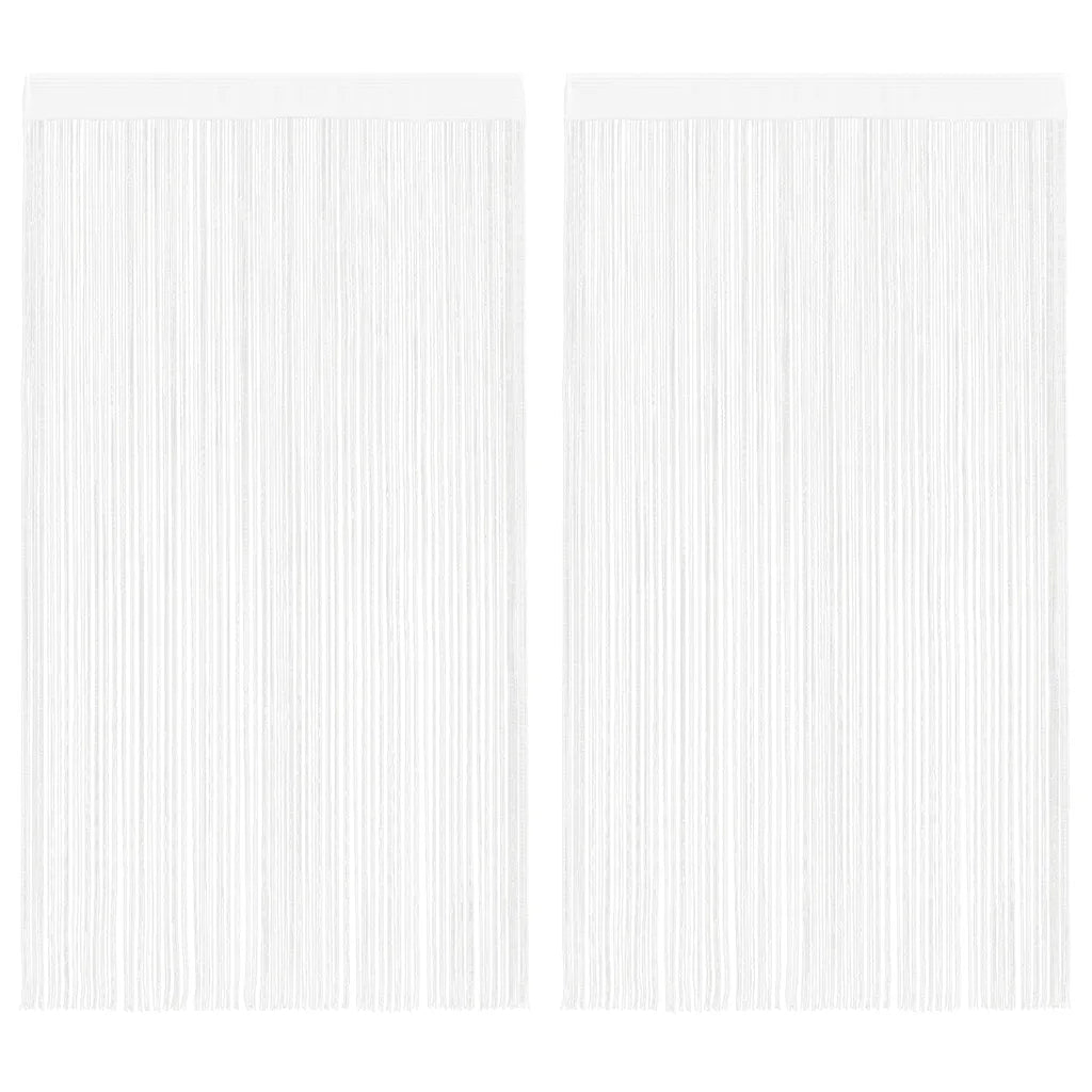 Cortinas de fios 2 pcs 140x250 cm