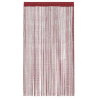 Cortinas de fios 2 pcs 140x250 cm bordô