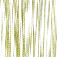 Cortinas de fios 2 pcs 100x250 cm