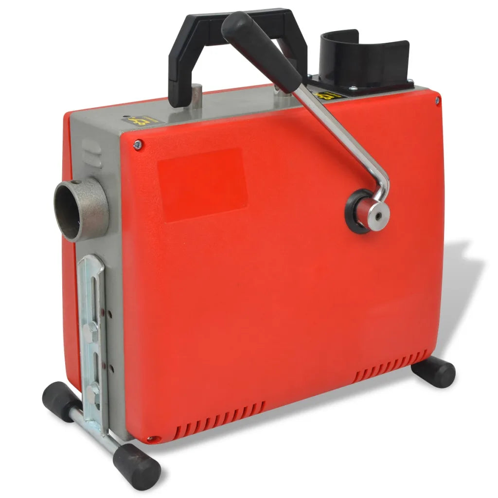 Máquina desentupidora de canos 250 W 15mx16 mm 4,5mx9,5mm