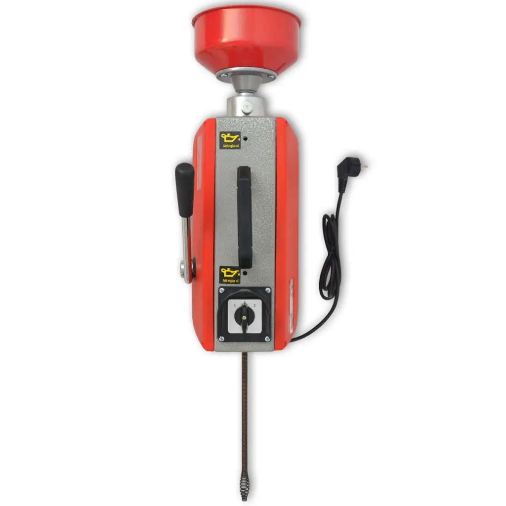 Máquina desentupidora de canos 250 W 15mx16 mm 4,5mx9,5mm