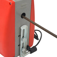 Máquina desentupidora de canos 250 W 15mx16 mm 4,5mx9,5mm