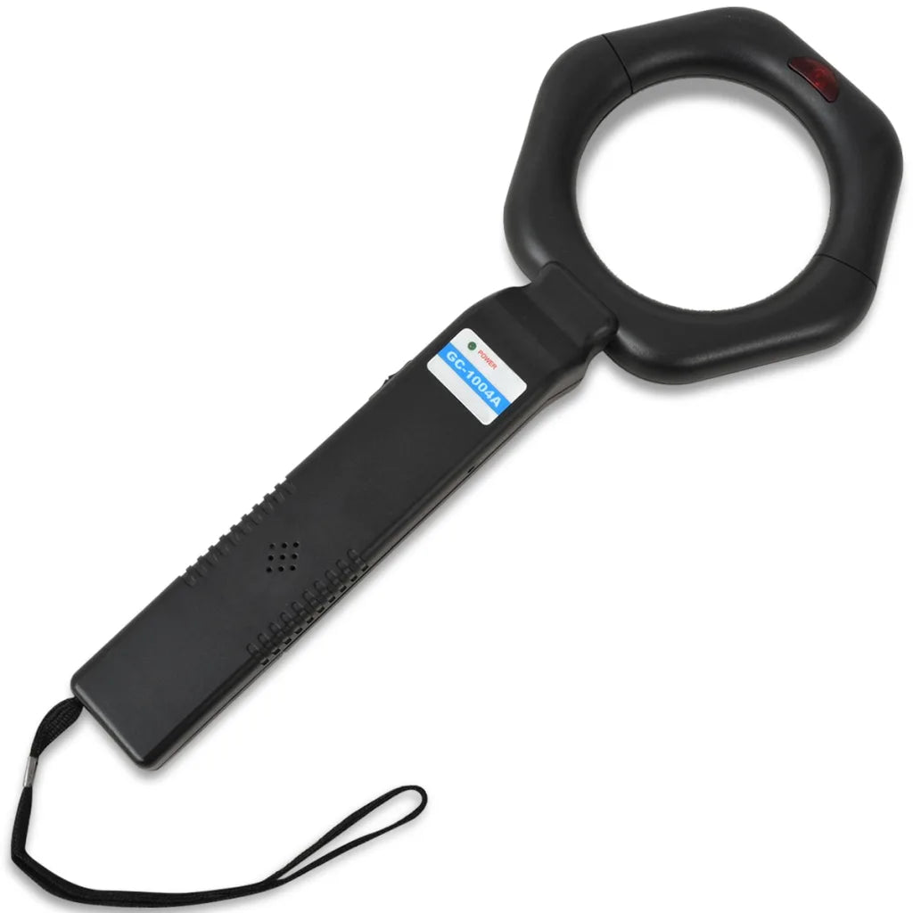 Detetor de metais portátil preto