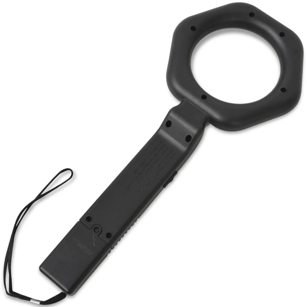 Detetor de metais portátil preto