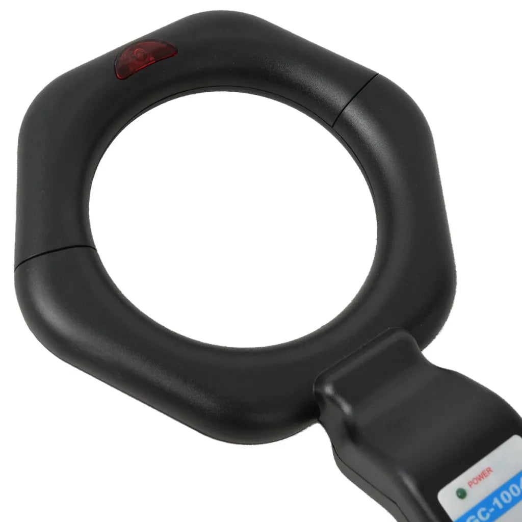 Detetor de metais portátil preto