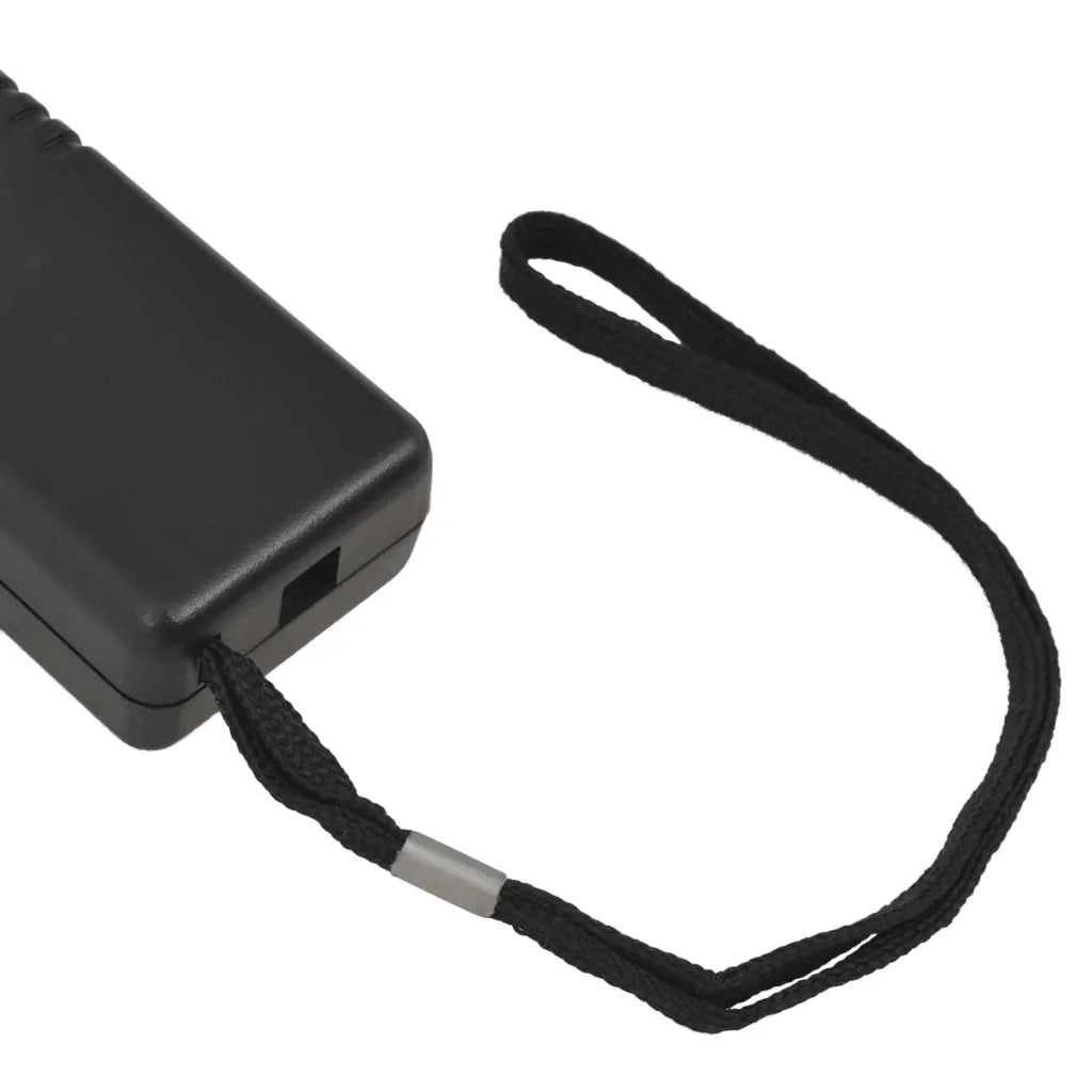 Detetor de metais portátil preto