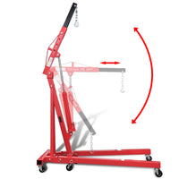 Grua para motores dobrável, 2 toneladas, 88,2 kg