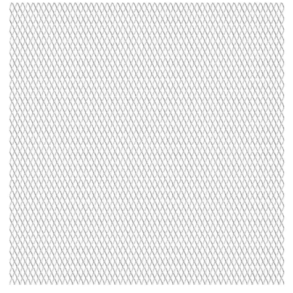 Cerca de arame p/ jardim aço inoxidável 50x50 cm 20x10x2 mm