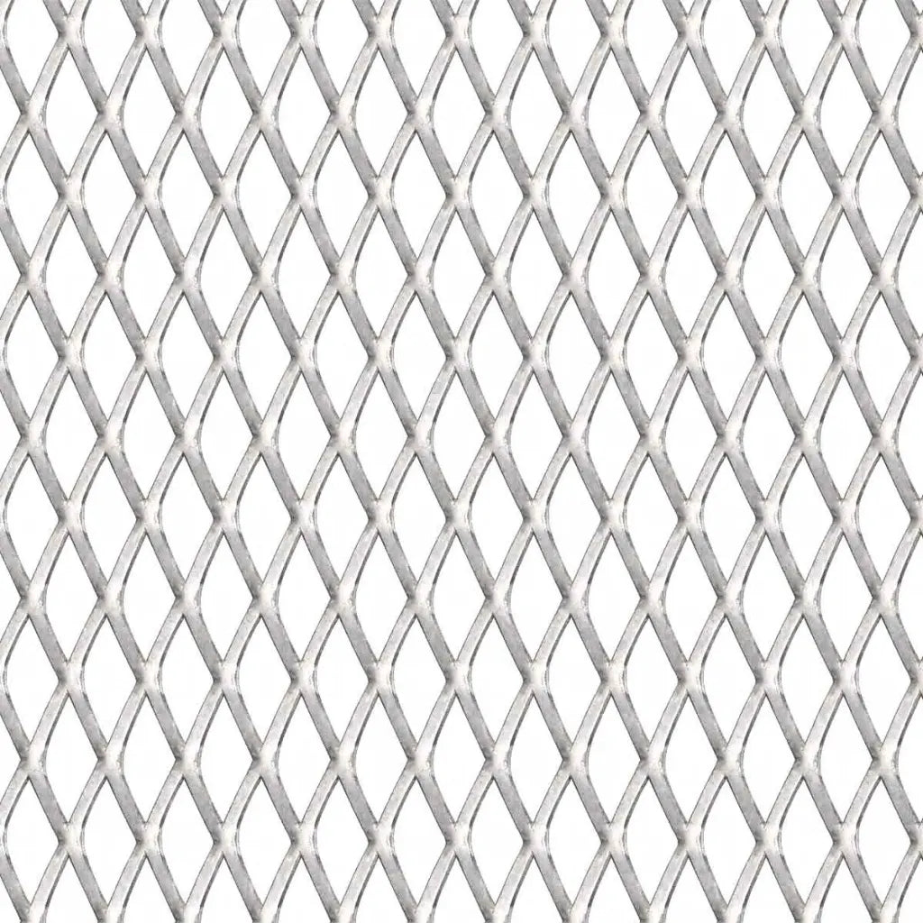 Cerca de arame p/ jardim aço inoxidável 50x50 cm 20x10x2 mm