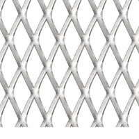 Cerca de arame p/ jardim aço inoxidável 100x85 cm 30x17x2,5 mm
