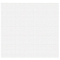 Cerca de arame frisado aço inoxidável 100x85 cm 11x11x2 mm
