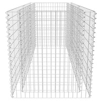 Canteiro elevado/cesto gabião 180x90x100 cm aço