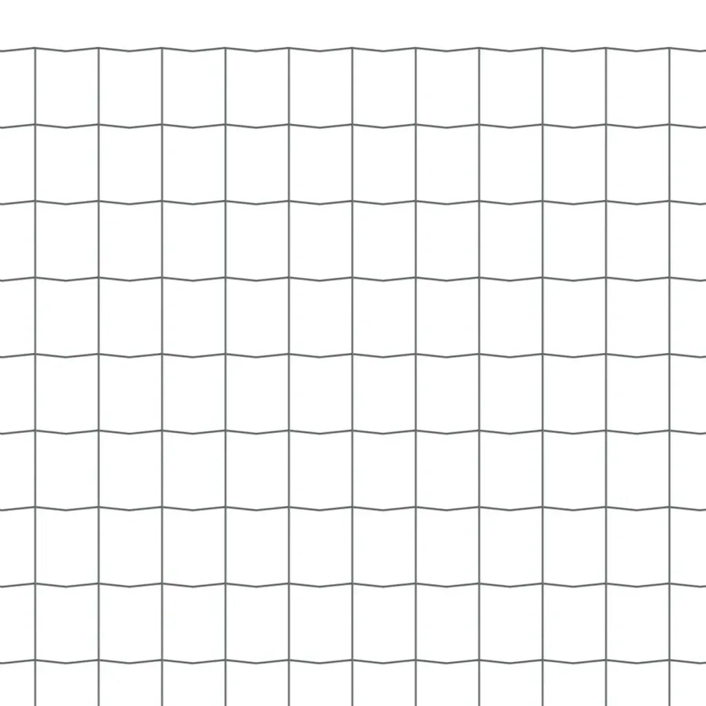 Cerca 10x0,8 m aço cinzento