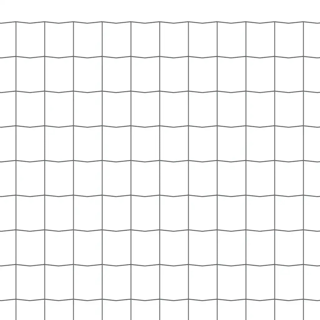Cerca 10x0,8 m aço cinzento