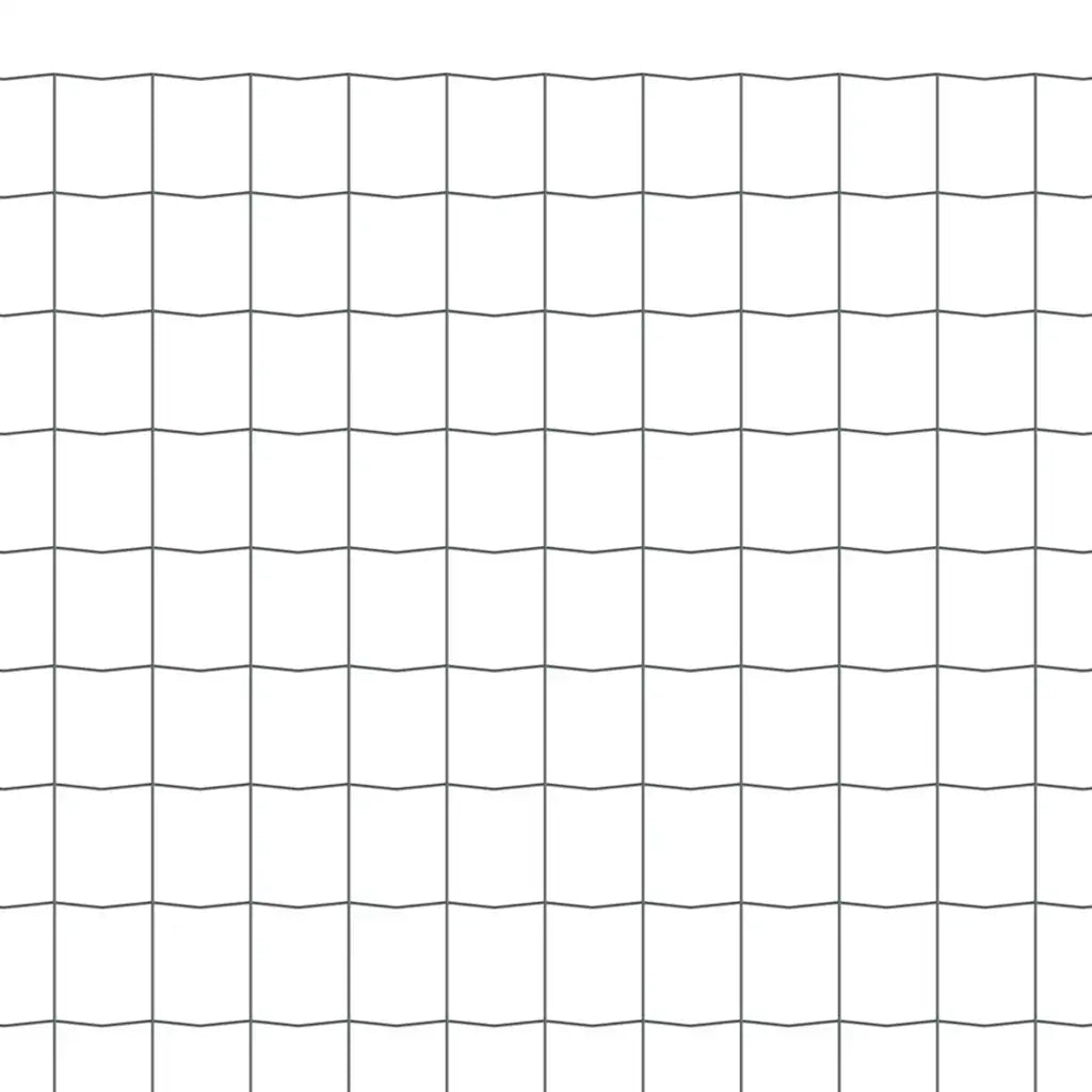 Cerca 10x1 m aço cinzento