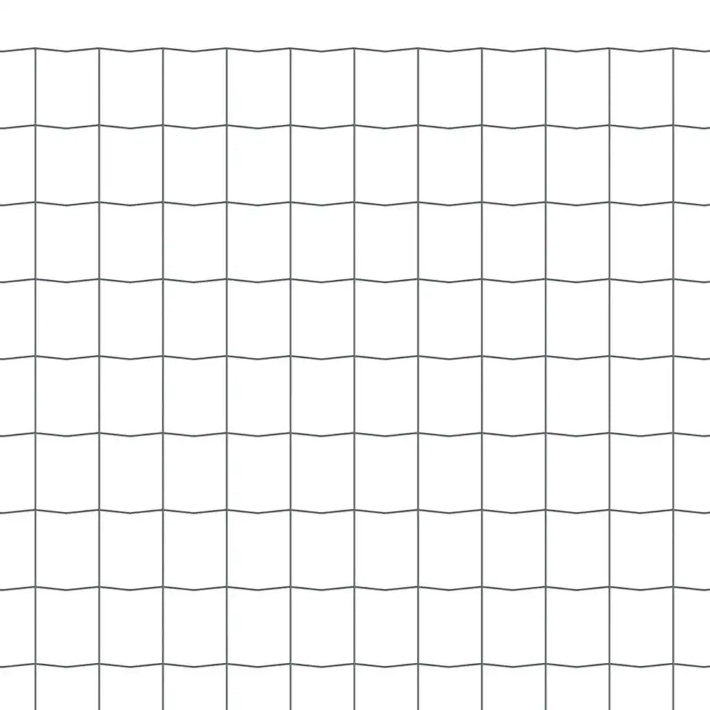 Cerca 25x0,8 m aço cinzento