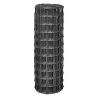 Cerca 25x1 m aço cinzento
