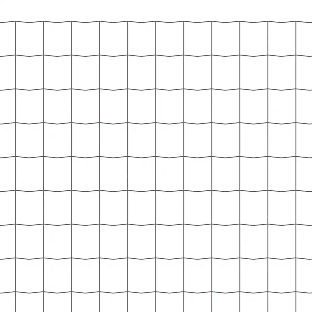 Cerca 25x1 m aço cinzento