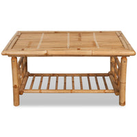 vidaXL Mesa de centro 90x50x45 cm bambu