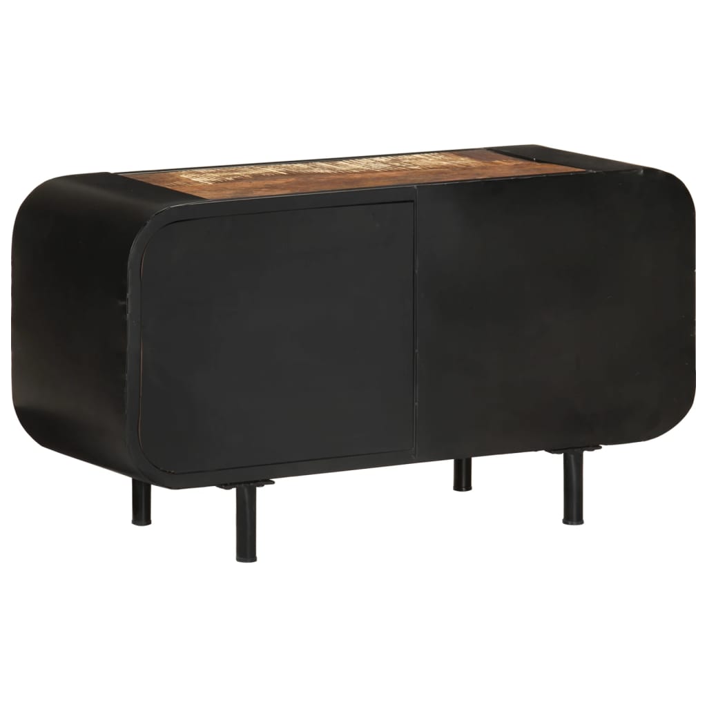 vidaXL Móvel de TV madeira recuperada 90x30x48 cm