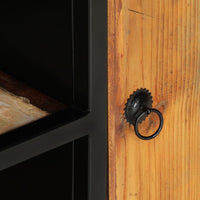 vidaXL Móvel de TV madeira recuperada 90x30x48 cm