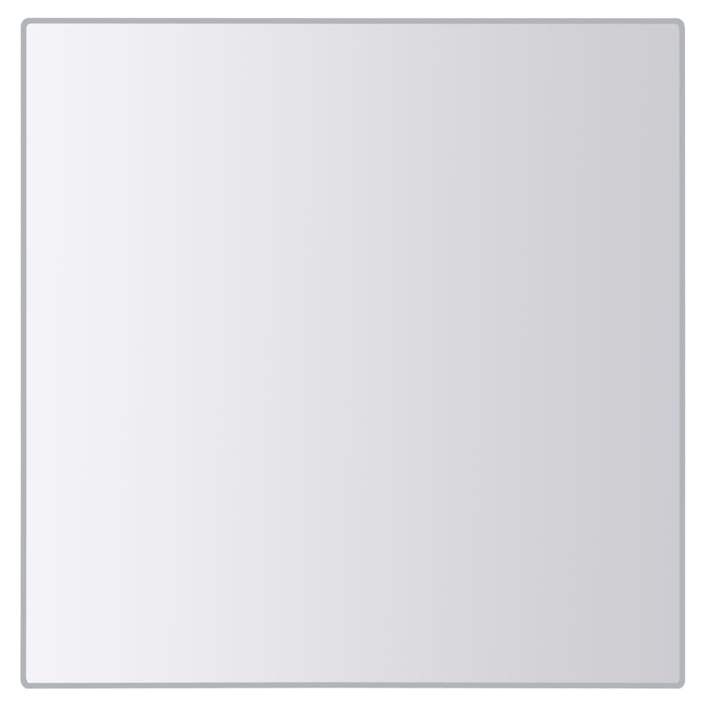 vidaXL Ladrilhos espelhados quadrados em vidro 24 pcs