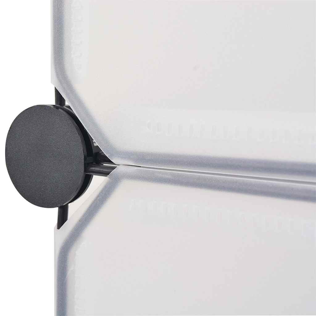 vidaXL Sapateira c/ 10 compartimentos de arrumação interligados branco