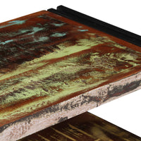 vidaXL Móvel de TV em madeira recuperada maciça 120x30x40 cm