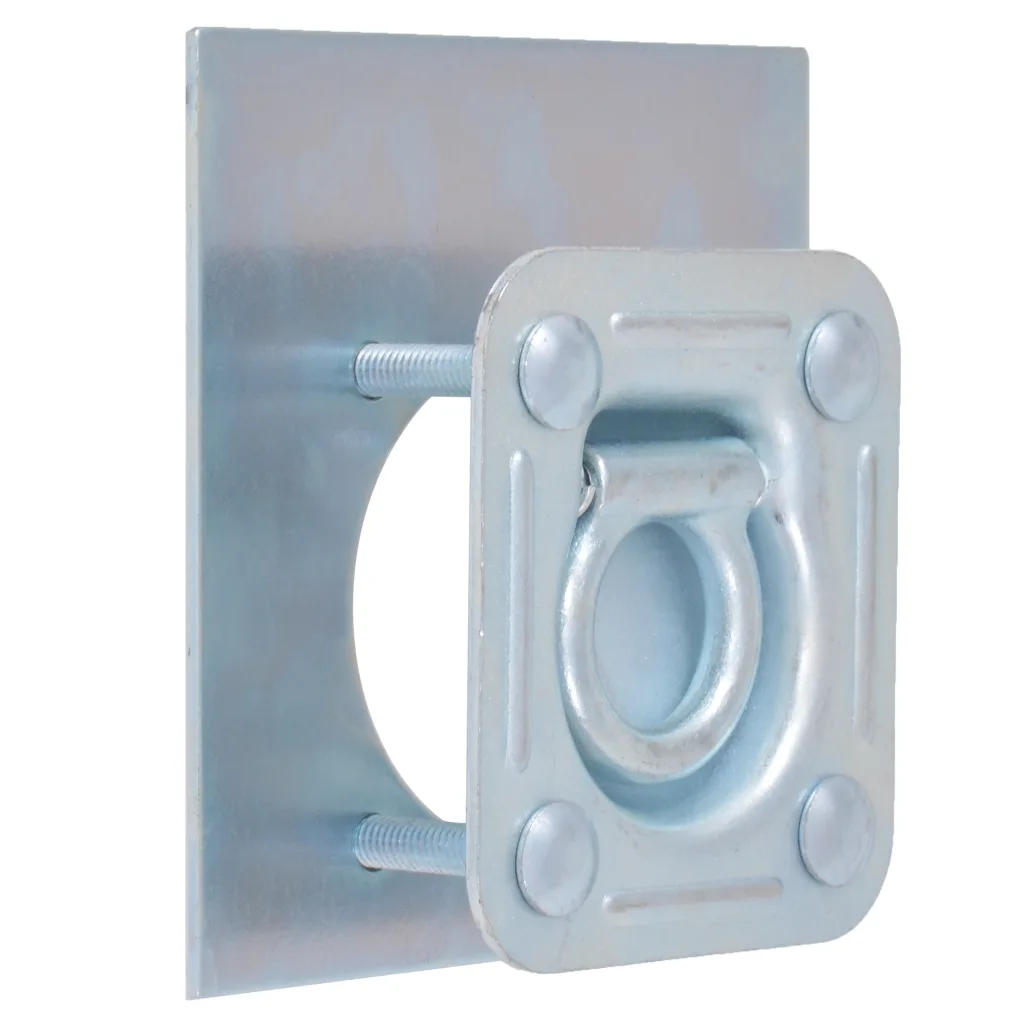 Anéis de fixação para atrelados 6 pcs aço galvanizado 2000 kg