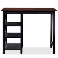 vidaXL Conjunto de bar 3 pcs MDF preto